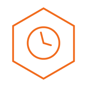 Icono de horario de acceso amplio a UrbanBox