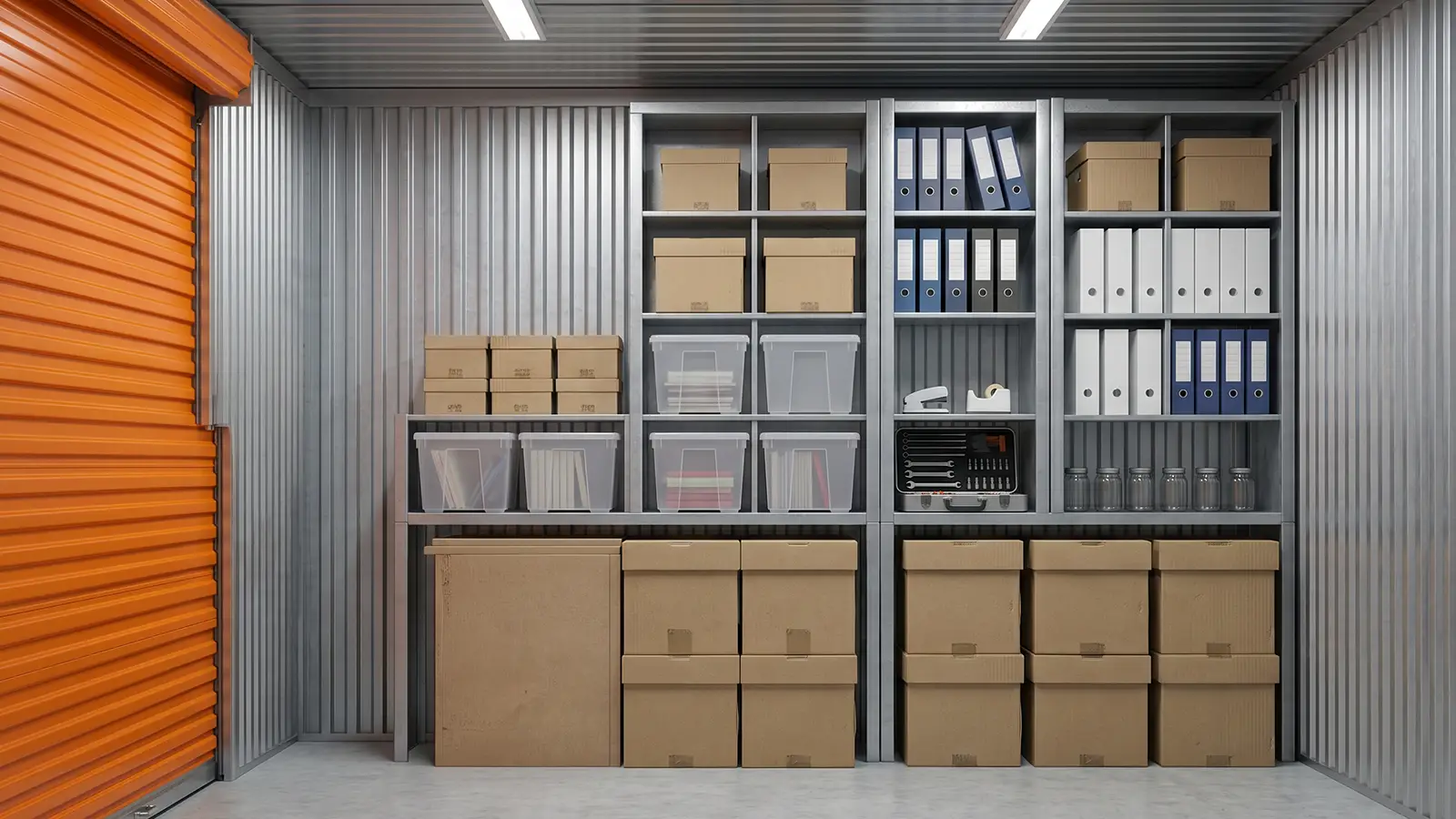 Trastero en Ávila para autónomos con material profesional, stock y archivo